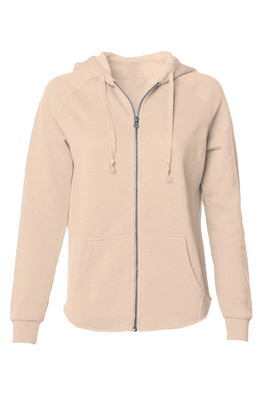 Mildly Feral Signature Lightweight Full Zip Hoodie