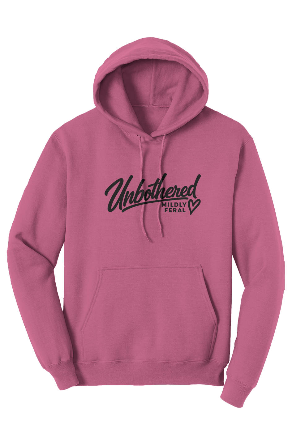 Unbothered Unavailable Mildly Feral Unisex Hoodie