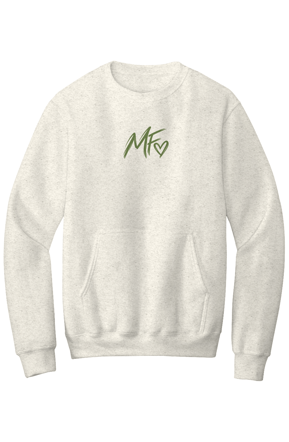 MF Signature Heart Unisex Kangaroo Pocket Sweatshirt