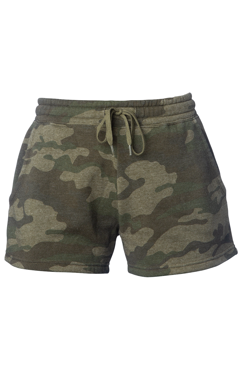 Incognito Still Feral Mildly Feral Women's Camo Shorts