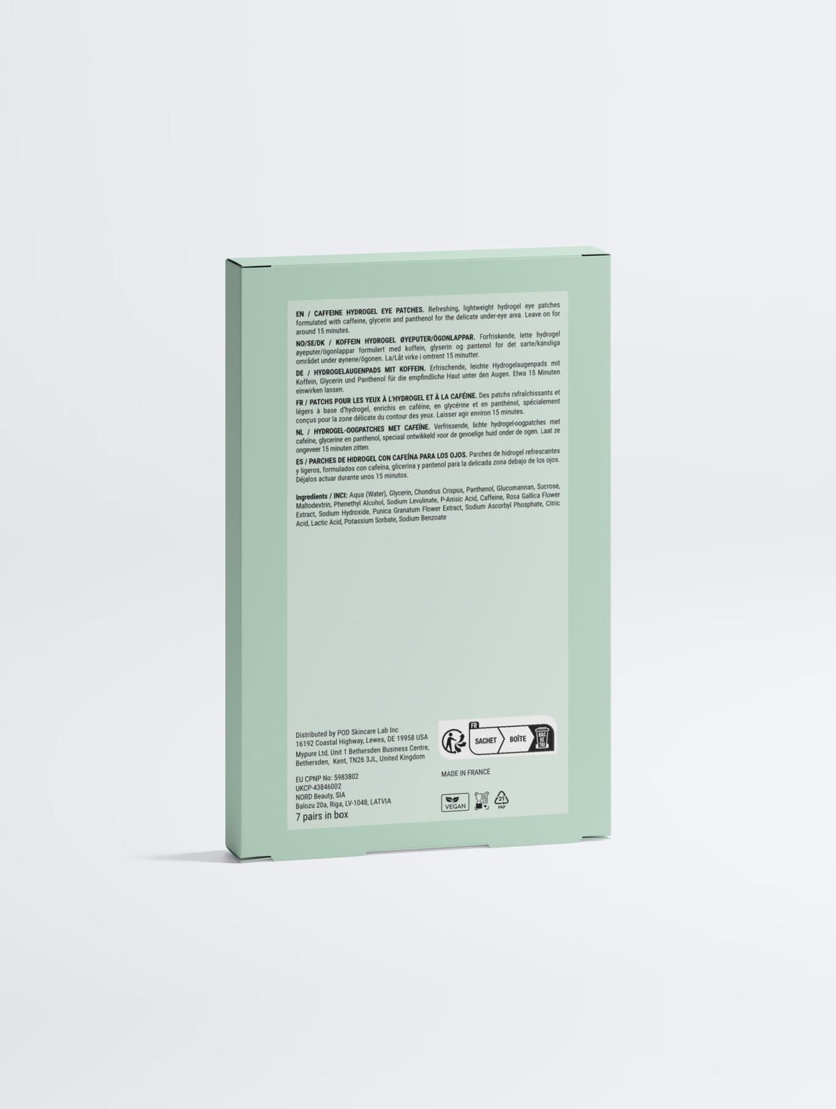 WIDE AWAKE-ish | Caffeine + Vitamin C Hydrogel Eye Patches