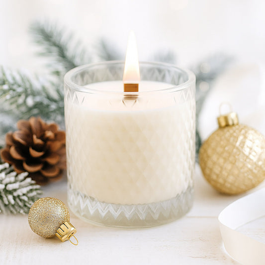 Calm Your Feral-Brilliant Candle 15 oz. Wood-Wick Candle